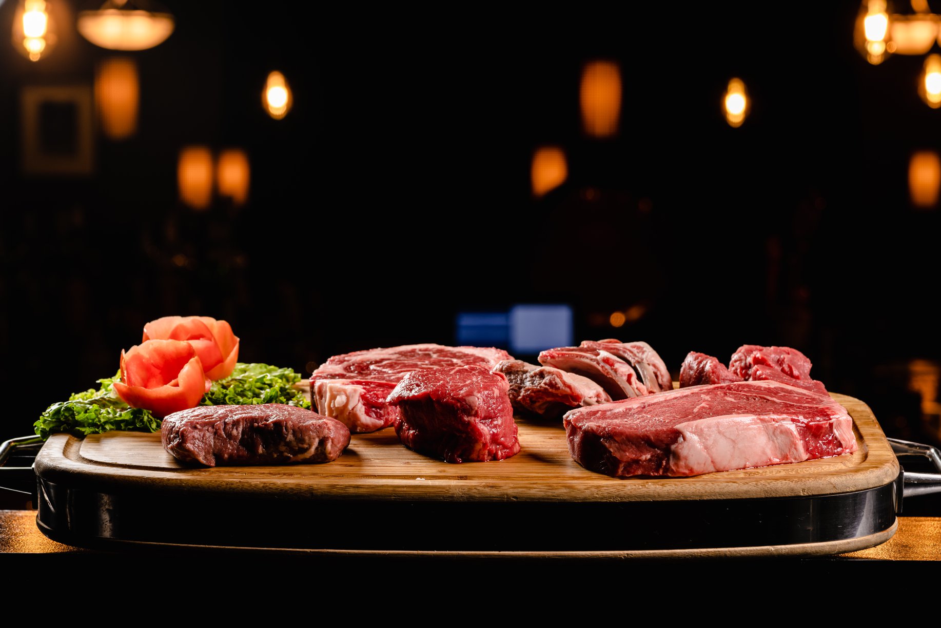 Our fine selection of steaks
